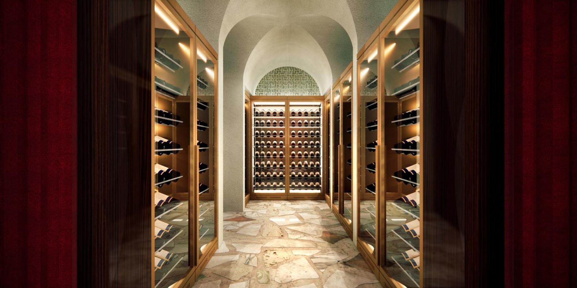 Delano Dubai At Bluewaters Hotel Ngoại thất bức ảnh Wine cellar