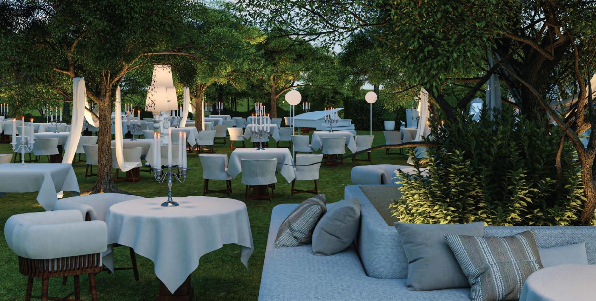 Delano Dubai At Bluewaters Hotel Ngoại thất bức ảnh The Garden